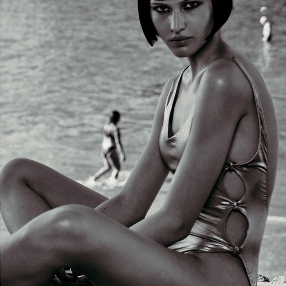 Zara metallic swimsuit